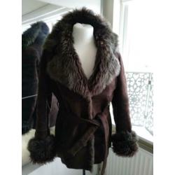 Prachtige arma lammycoat maat 38 echte lammy bont!
