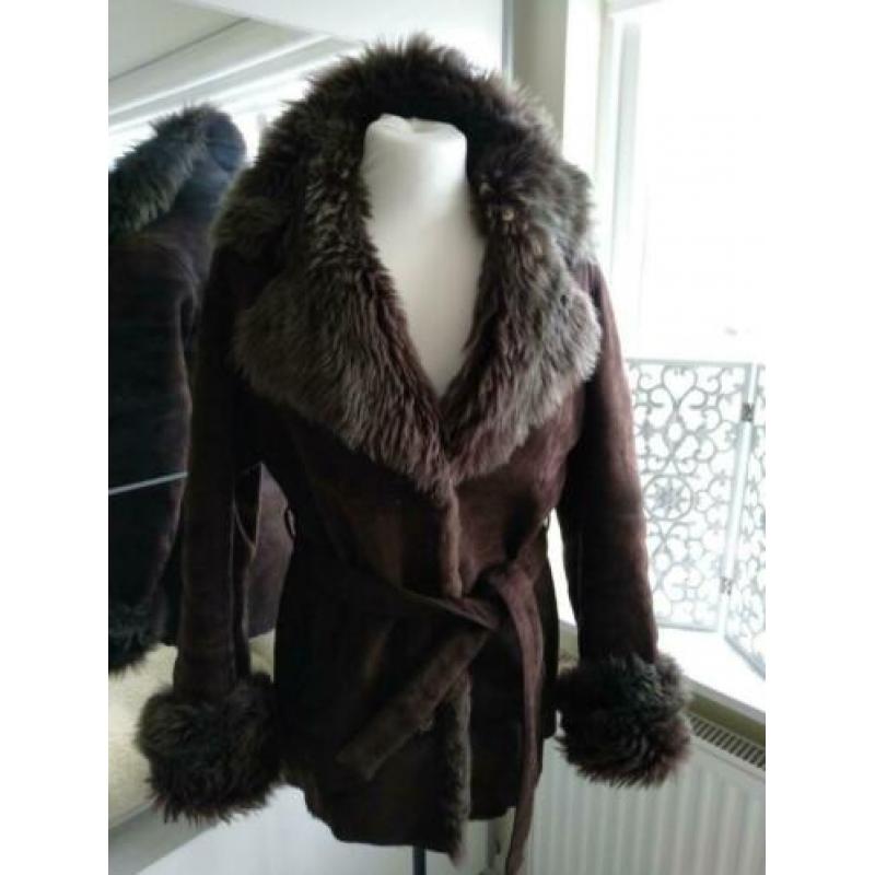 Prachtige arma lammycoat maat 38 echte lammy bont!