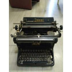 Seidel & Naumann antieke typemachine '' Ideal model S ''