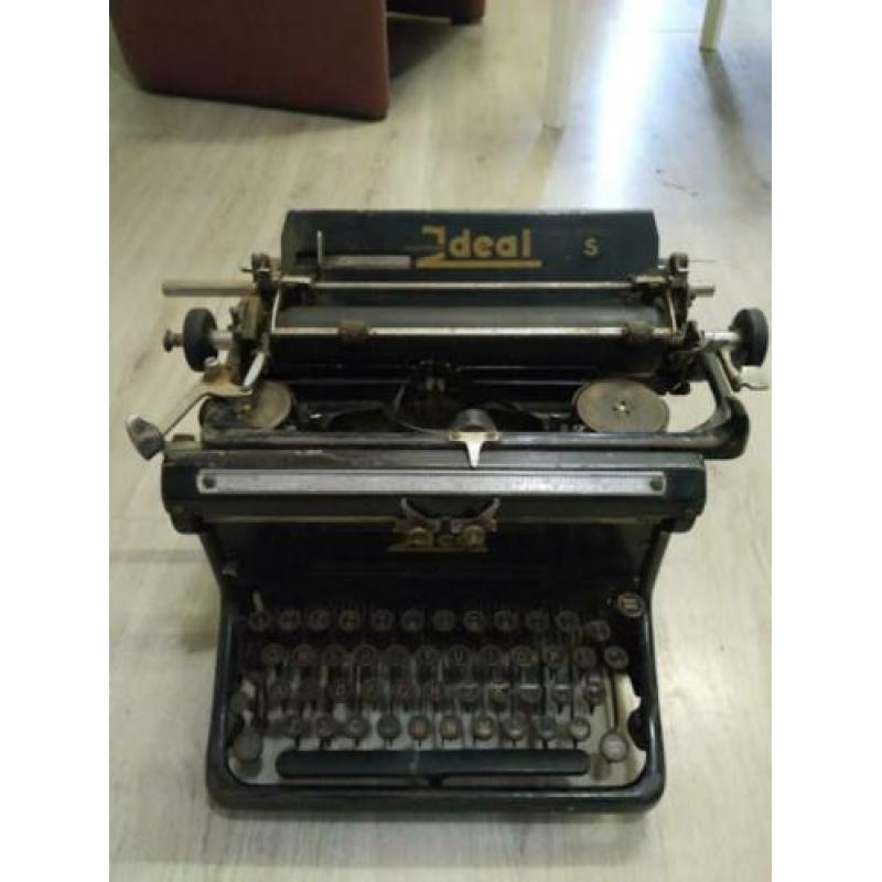 Seidel & Naumann antieke typemachine '' Ideal model S ''