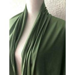 Polyester sjaal - 71x179 cm - groen