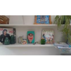 wandplank boekenplank wandrek vintage