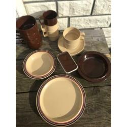 Vintage mepal Koen de winter servies