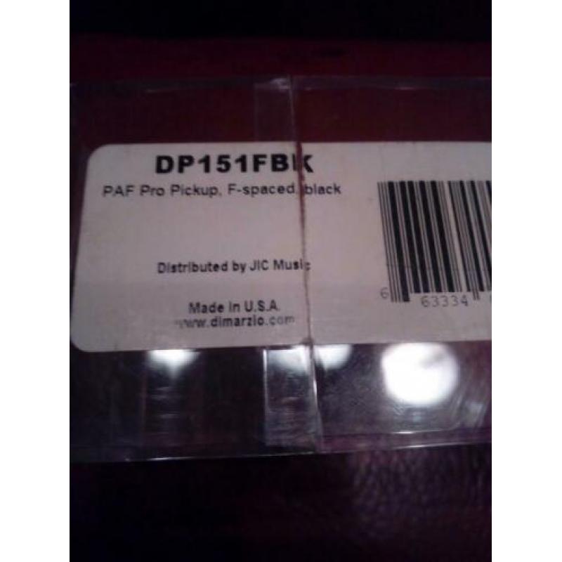 Gitaar pickup dp151fbk element