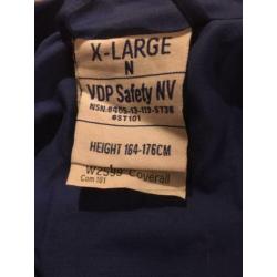Nieuwe overalls , uit Belgisch leger , alle maten , blauw