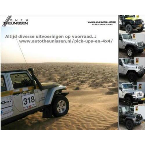 Jeep Wrangler 2.8 CRD Unlimited (div. uitvoeringen)