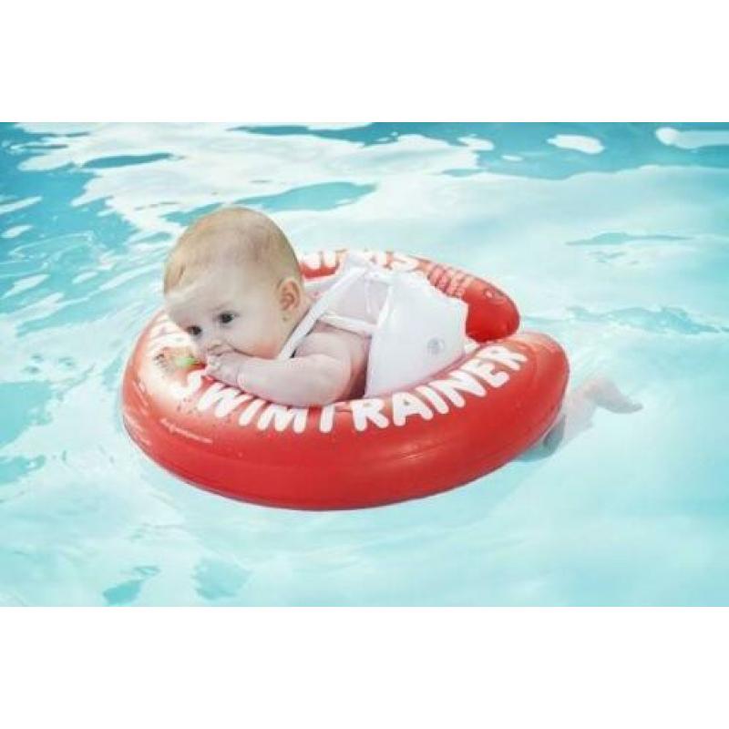 Baby swimtrainer en baby float. Baby Zwemband