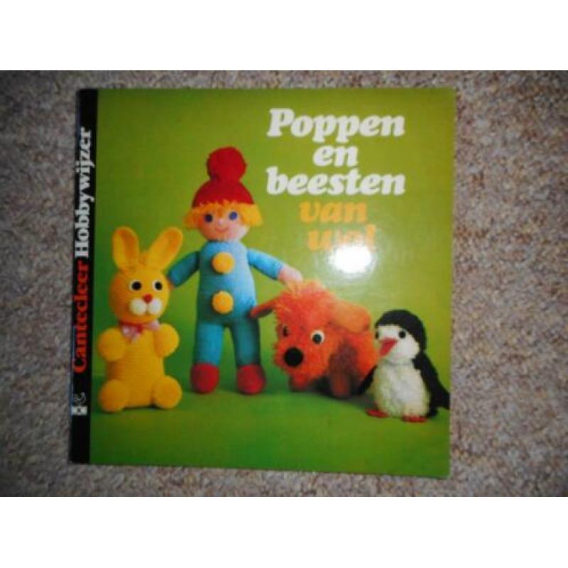 Poppen en beesten van wol haken en breien
