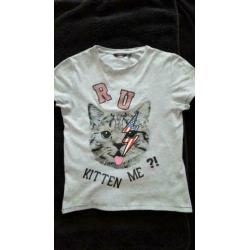 6 Leuke Tshirts COOLCAT/DISNEY 146-152. Samen voor een prijs