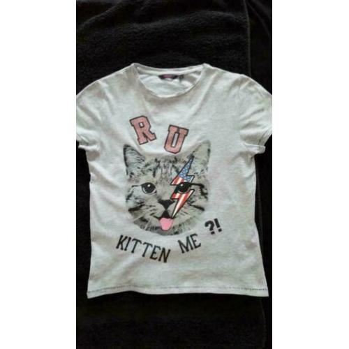 6 Leuke Tshirts COOLCAT/DISNEY 146-152. Samen voor een prijs