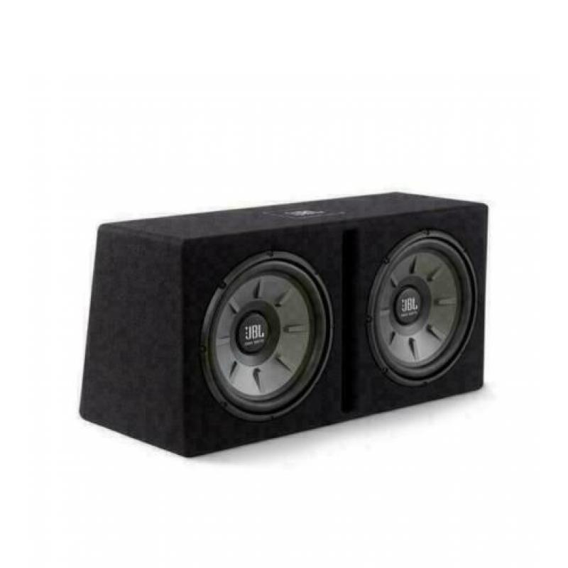 Jbl subwooferset versterker/subwoofee/35mm kabelkit.