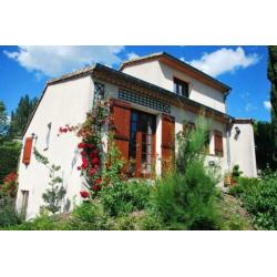 Villa in Dieulefit (Drôme-Frankrijk) met schitterend uitzich