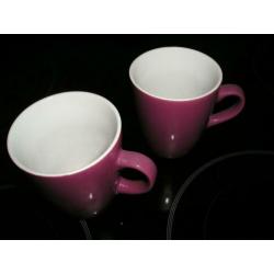diverse koffiekopjes / mokken / senseo mokjes - 0,50 per stu