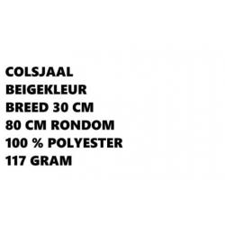Colsjaal - beigekleur