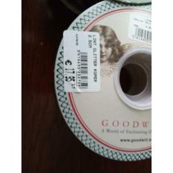 15 Rolletjes luxe band zwart / goud / brons