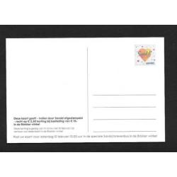 Zegel Sandd with love op 8 verschillende kaarten. Zegel kom