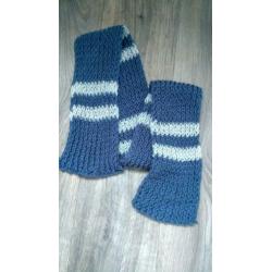 Zelfgebreide sjaal Harry Potter Ravenklauw / Ravenclaw