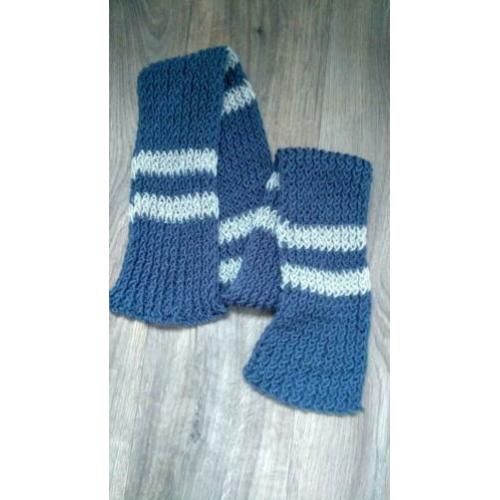 Zelfgebreide sjaal Harry Potter Ravenklauw / Ravenclaw