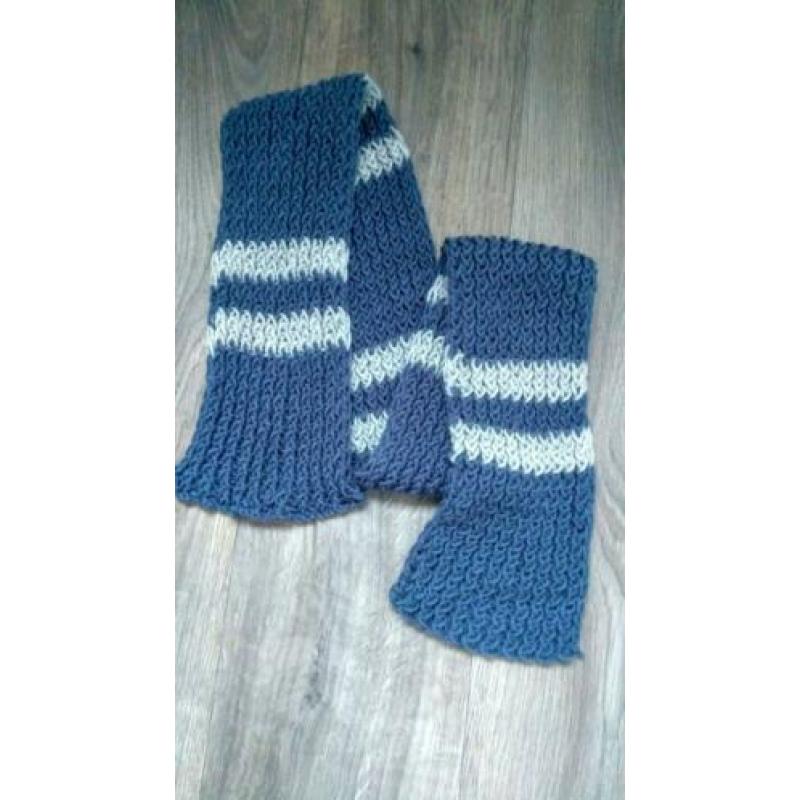 Zelfgebreide sjaal Harry Potter Ravenklauw / Ravenclaw