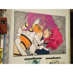 Diverse Anime Schilderijen ook Commissies