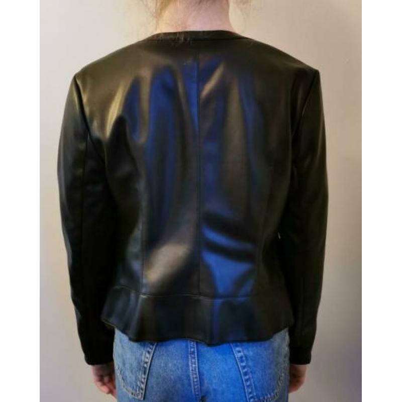 Zara faux leather jasje s