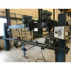 boormachine hekwerk palen
