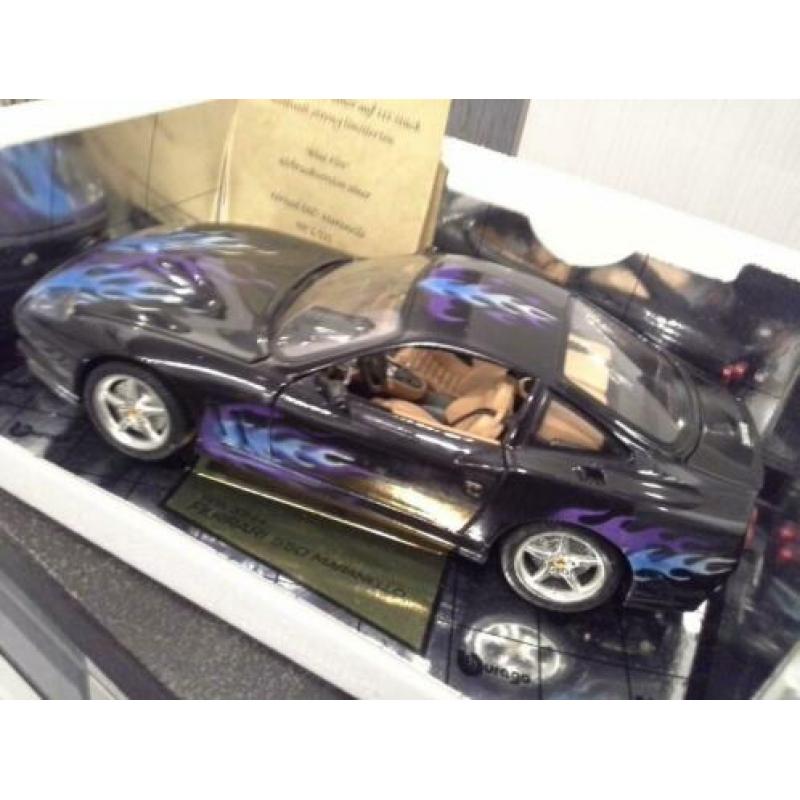 Bburago 1:18 Ferrari 550 Maranello Airbrush ovp (Rare)