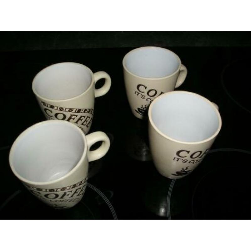 diverse koffiekopjes / mokken / senseo mokjes - 0,50 per stu