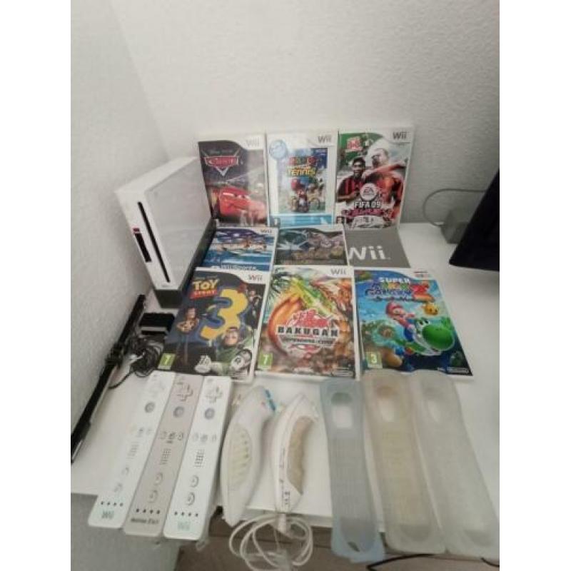 Nintendo Wii met 8 spellen