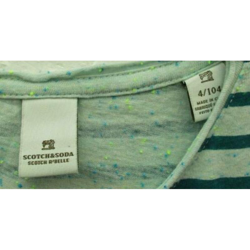 jurk van scotch r'belle maat 104