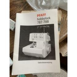 Pfaff hobbylock 787