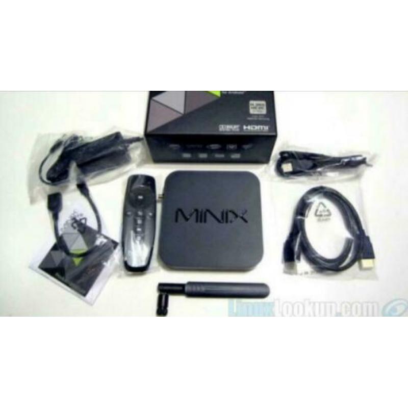 Minix x8 plus met kodi
