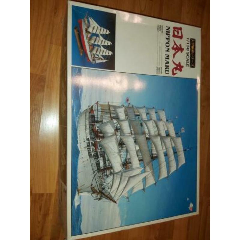 Nippon Maru schaal 1 / 150 modelbouw schip Aoshima Nieuw