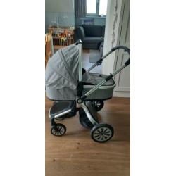Kinderwagen qute q-moon 3-in 1, in zeer goede staat