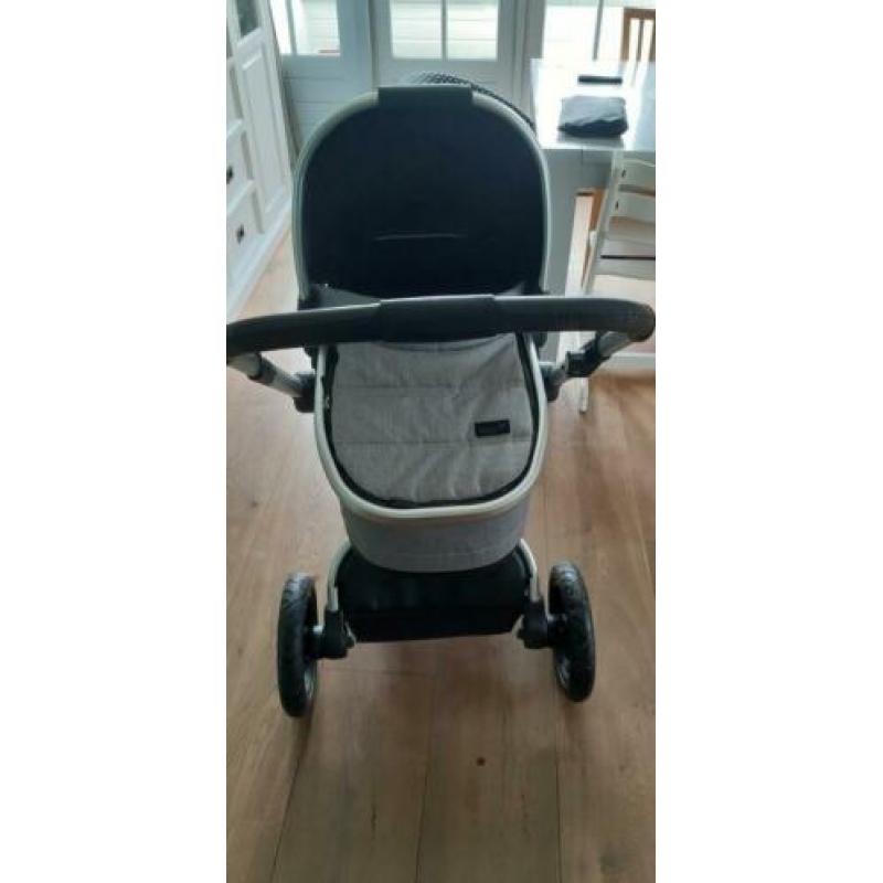 Kinderwagen qute q-moon 3-in 1, in zeer goede staat