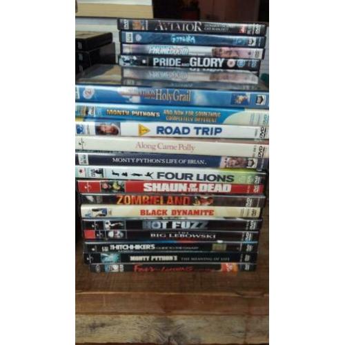 Stapel komedie dvd's (t.e.a.b.)
