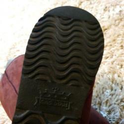 ugg australia chic empire bruin/paarse laarzen maat 9 / 40