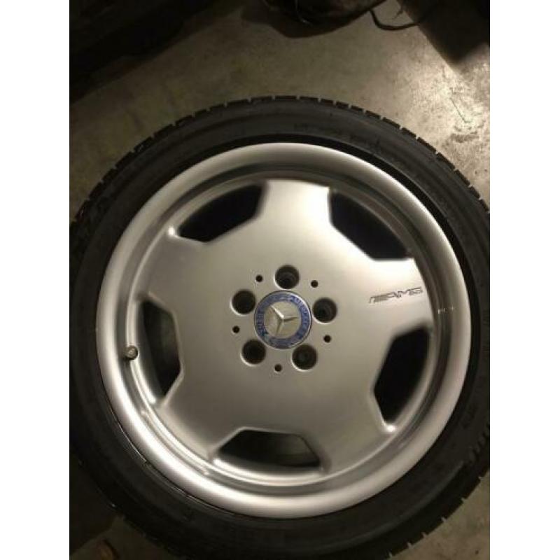 Mercedes amg velg+band 17 inch breedset