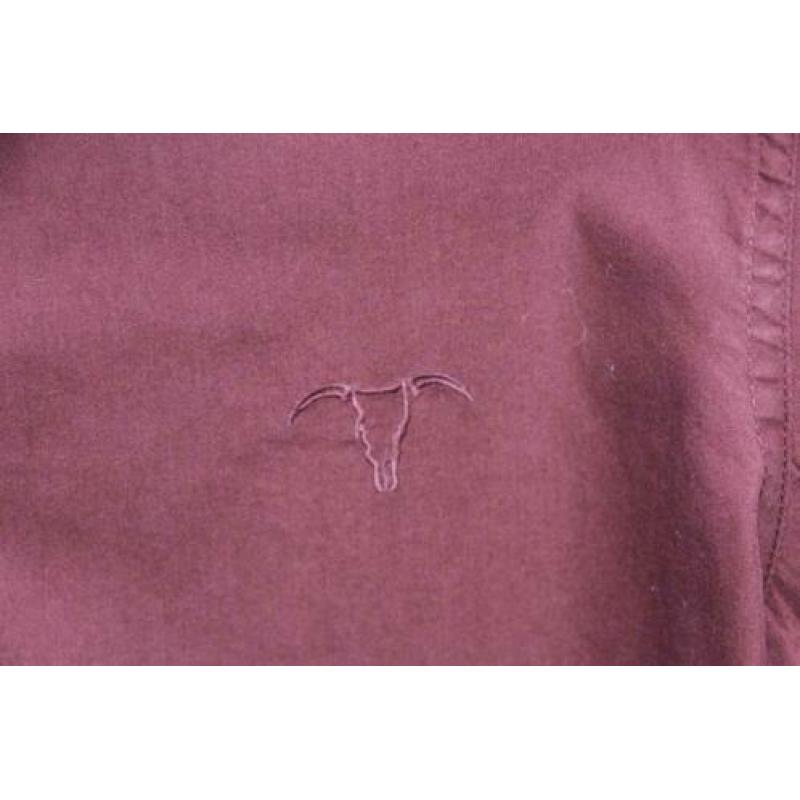Bordeaux rood overhemd van Esprit maat L