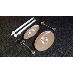 led lampen led trip Plafoniera