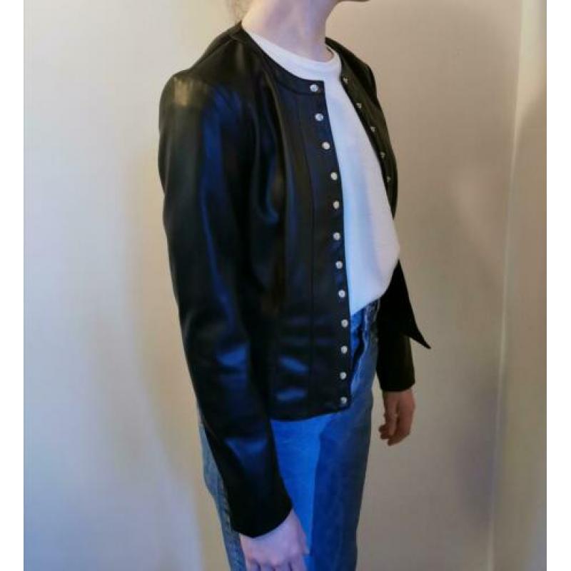 Zara faux leather jasje s