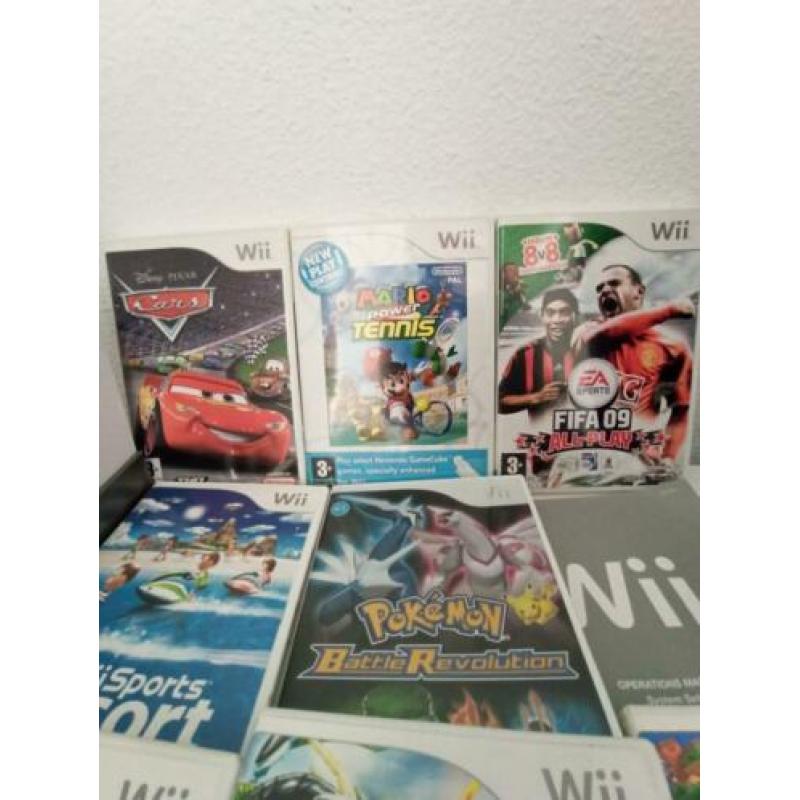 Nintendo Wii met 8 spellen