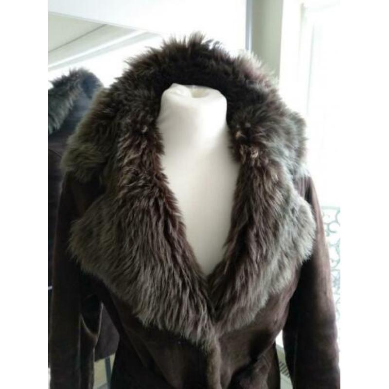 Prachtige arma lammycoat maat 38 echte lammy bont!