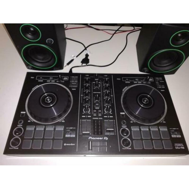 Pioneer ddj rb dj set met Maciek cr3 speakers
