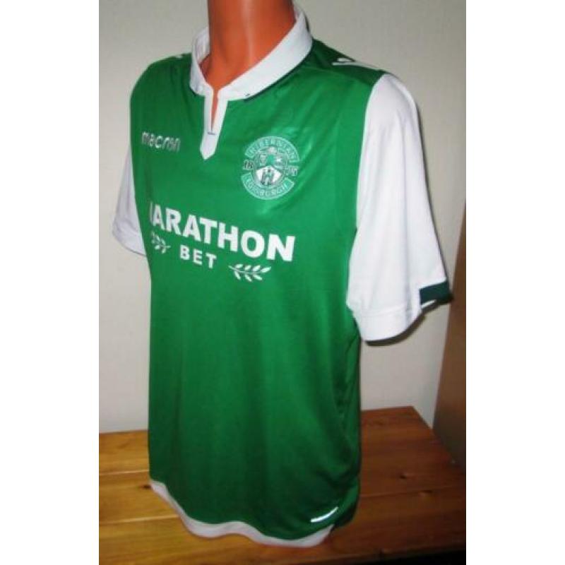 Original Macron Hibernian Edinburgh Shirt / 2017-18