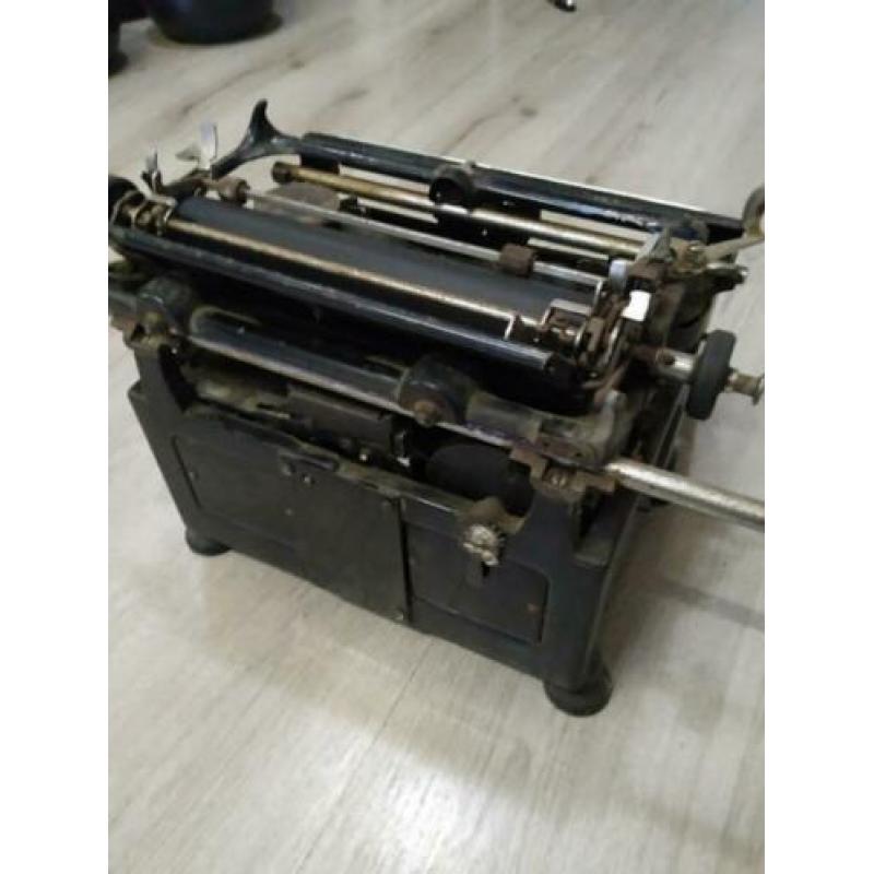 Seidel & Naumann antieke typemachine '' Ideal model S ''