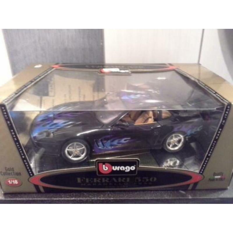 Bburago 1:18 Ferrari 550 Maranello Airbrush ovp (Rare)