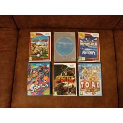 Wii U Console 32GB + 6 Spellen