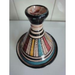 ??tajine oosters schaaltje met puntdeksel aardewerk