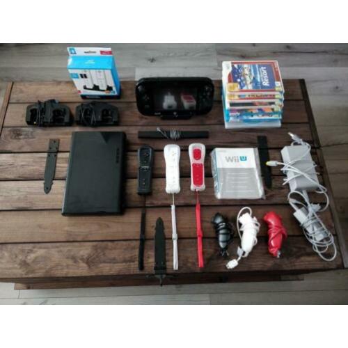 Wii U Console 32GB + 6 Spellen